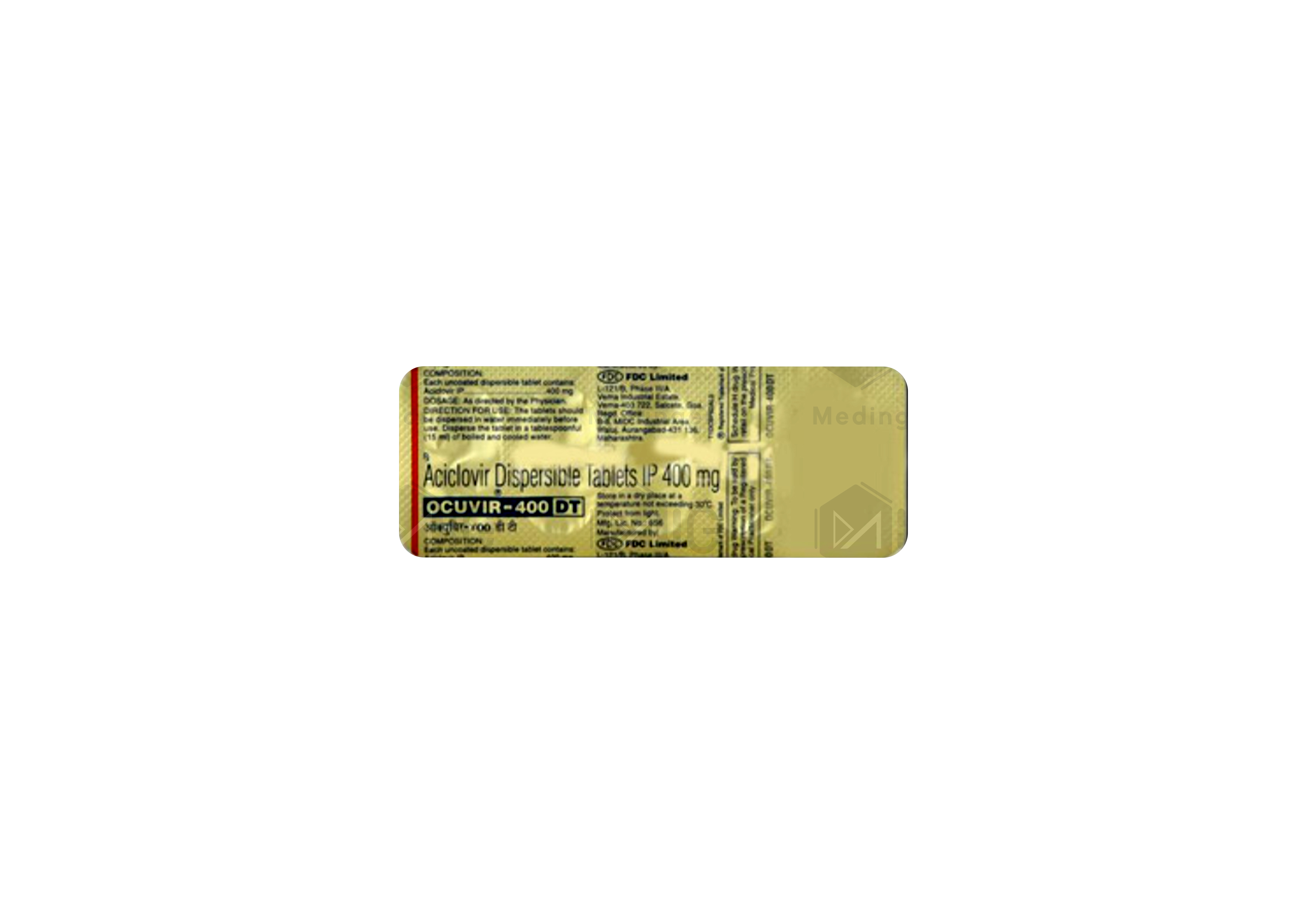 OCUVIR 400 DT